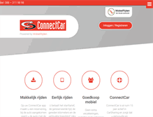 Tablet Screenshot of connectcar.nl